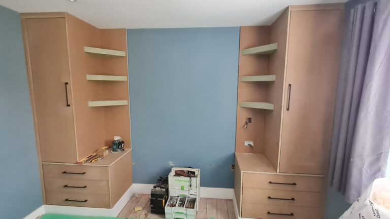 Dersingham wardrobe in progress